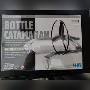 Bottle Catamaran by 4M Fun Mechanics Kit Green Science Recycle NEW